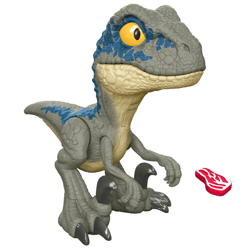 Mattel Jurassic World Kick & Chew Baby Blue Dinosaur Toy - 17.8cm Ages 4+- Japan Figure Store - #1 Bring To You The Best Japanese Goods