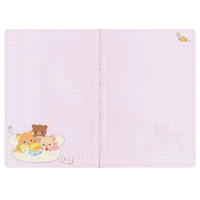 San-X Rilakkuma Pocket Schedule Collection Wide Notebook Thread-Bound Me67109- Japan Figure Store - #1 Bring To You The Best Japanese Goods