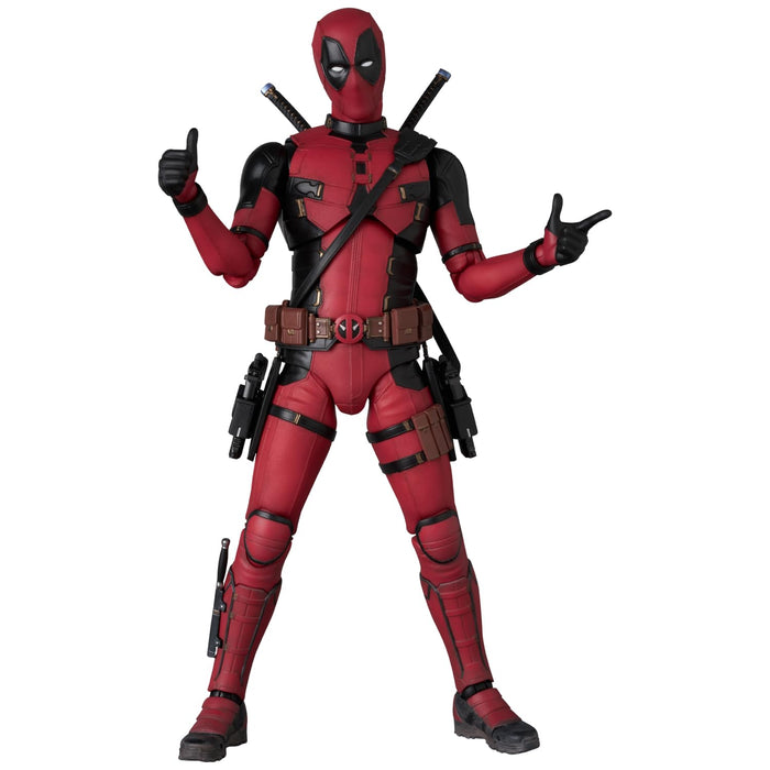 Medicom Toy Mafex No. 284 Deadpool Wolverine Ver 160mm Action Figure