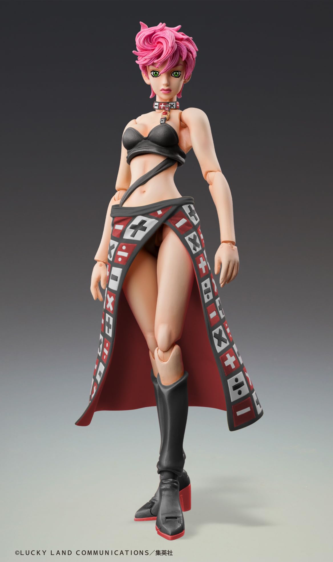 Medicos Entertainment JoJo's Part 5 Trish Una Black 150mm Action Figure