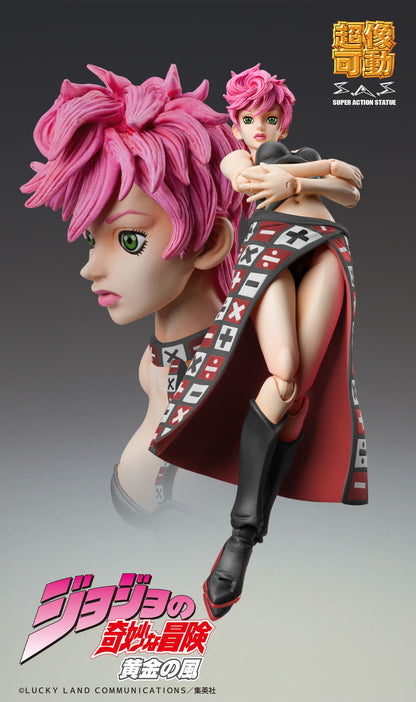 Medicos Entertainment JoJo's Part 5 Trish Una Black 150mm Action Figure