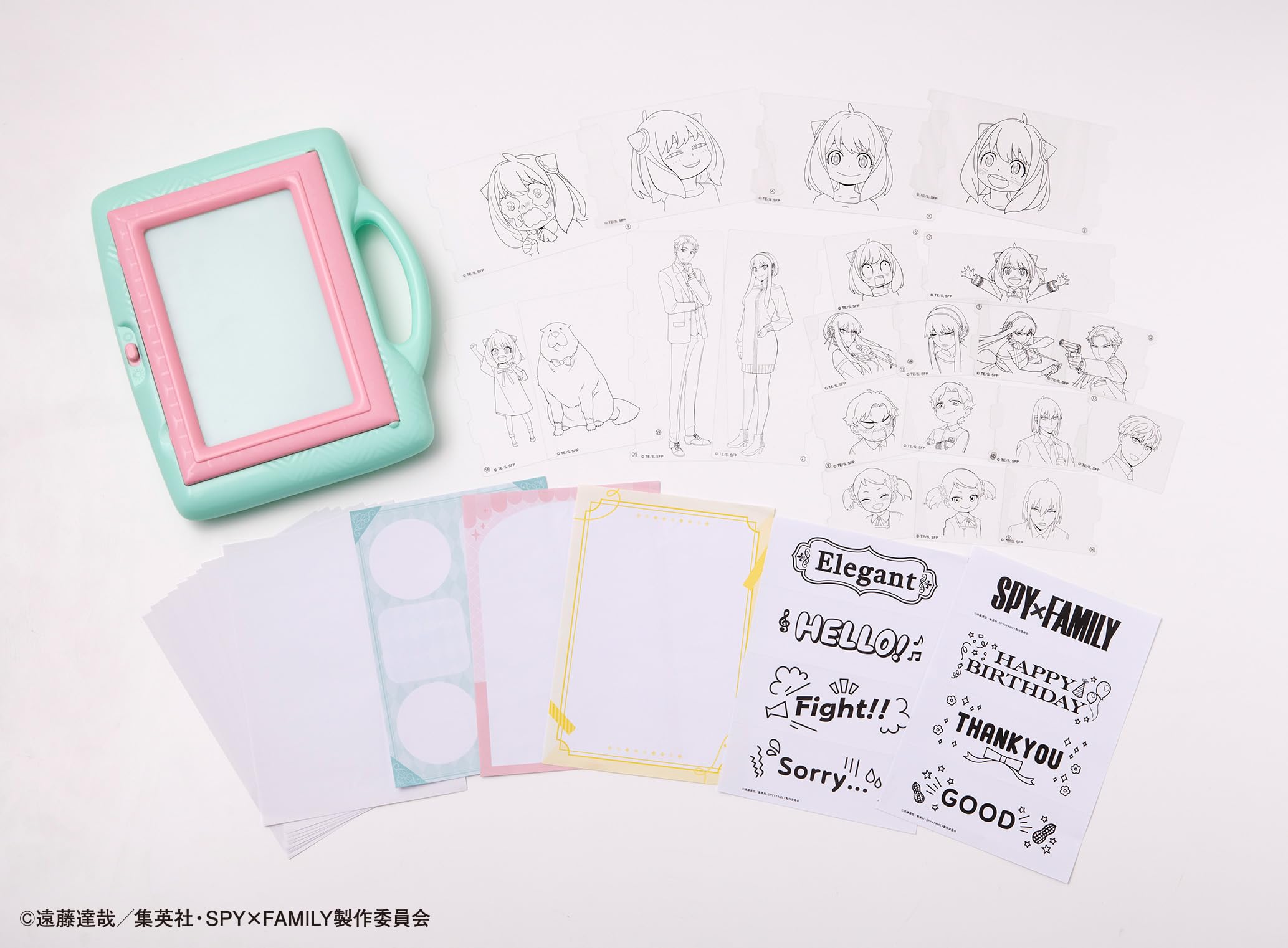 Megahouse Spy Family Glowing Illustration Tracer Toy for Ages 6+ Kids- Japan Figure Store - #1 Bring To You The Best Japanese Goods