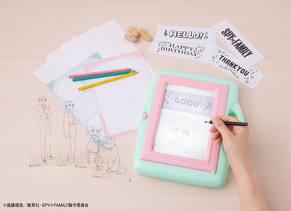 Megahouse Spy Family Glowing Illustration Tracer Toy for Ages 6+ Kids- Japan Figure Store - #1 Bring To You The Best Japanese Goods