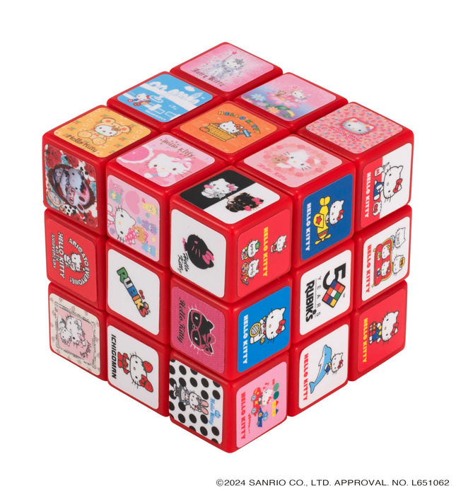 Megahouse Hello Kitty 50th Anniversary Rubiks Cube Japan Official Edition- Japan Figure Store - #1 Bring To You The Best Japanese Goods