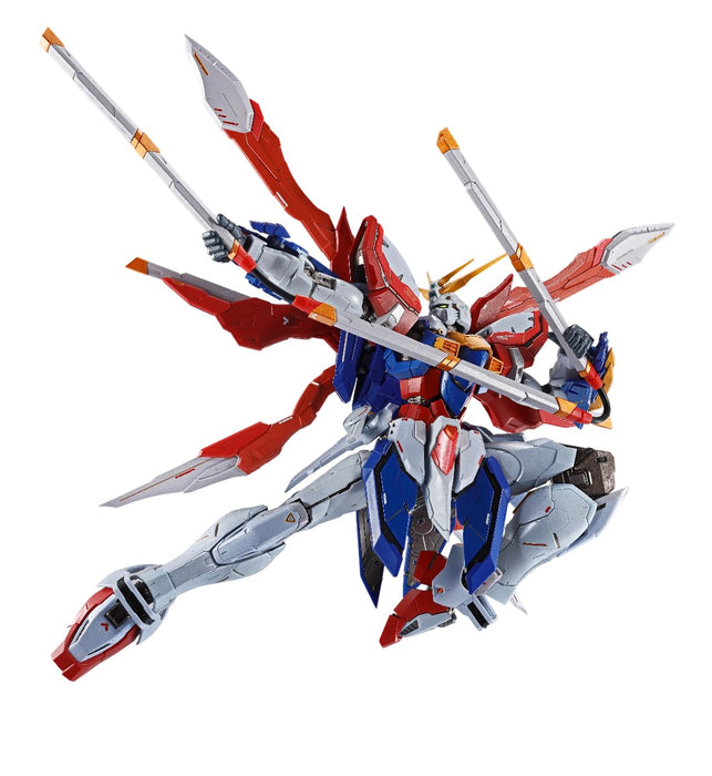Tamashii Nations Metal Build God Gundam & God Gundam II 180mm Die-Cast Figures