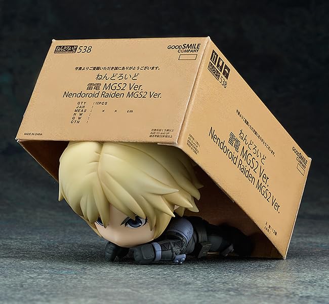 Good Smile Company Raiden Nendoroid 538 2024 Release Metal Gear Solid 2- Japan Figure Store - #1 Bring To You The Best Japanese Goods