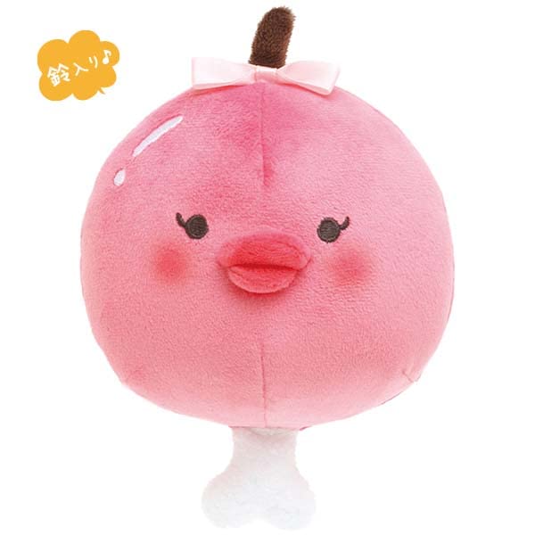 San-X Mf79901 Chikip Dancers Maracas Plush Toy in Apple Candy Color- Japan Figure Store - #1 Bring To You The Best Japanese Goods
