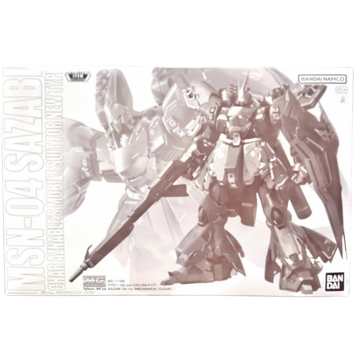 Bandai Spirits MG 1/100 Sazabi Ver Ka Mechanical Clear Event Modèle exclusif