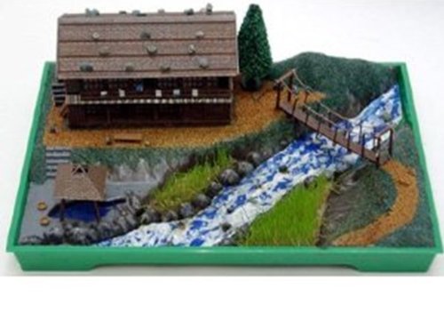 Micro Ace 1/150 Scale Mountain Hot Spring Inn Model Kit- Japan Figure Store - #1 Bring To You The Best Japanese Goods