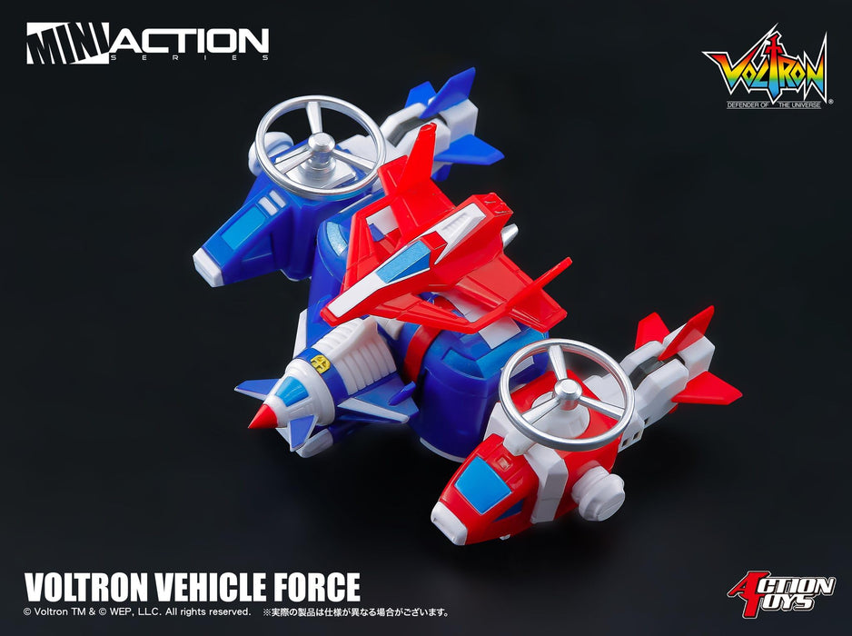 Art Storm Mini Action Voltron Vehicle Force Figure Collectible Toy Set- Japan Figure Store - #1 Bring To You The Best Japanese Goods