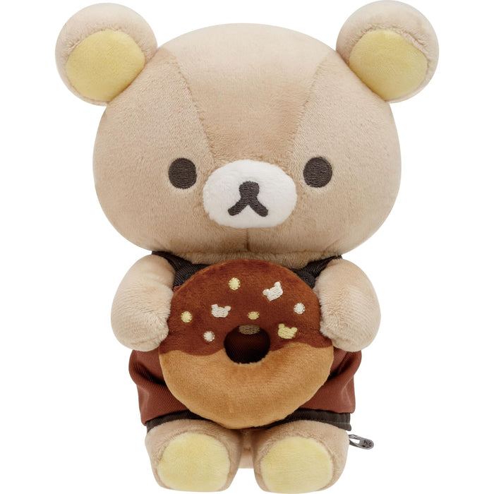 San-X Mo33501 Rilakkuma Home Cafe Donut Plush - Basic Rilakkuma Toy- Japan Figure Store - #1 Bring To You The Best Japanese Goods