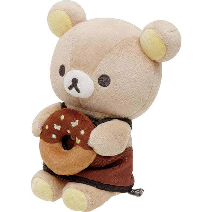 San-X Mo33501 Rilakkuma Home Cafe Donut Plush - Basic Rilakkuma Toy- Japan Figure Store - #1 Bring To You The Best Japanese Goods