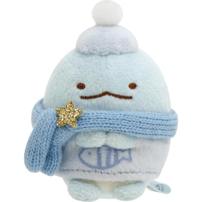 San-X Sumikko Gurashi Hand-Held Plush Toy Lizard 44801 Sparkling Night- Japan Figure Store - #1 Bring To You The Best Japanese Goods