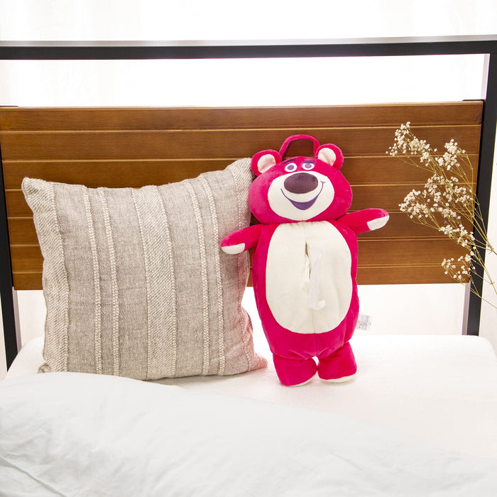 Moripilo Toy Story Lotso Pink 45cm Plush Tissue Case Wall Hanging Car- Japan Figure Store - #1 Bring To You The Best Japanese Goods