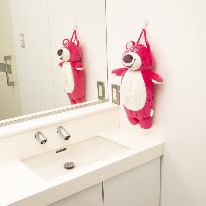 Moripilo Toy Story Lotso Pink 45cm Plush Tissue Case Wall Hanging Car- Japan Figure Store - #1 Bring To You The Best Japanese Goods