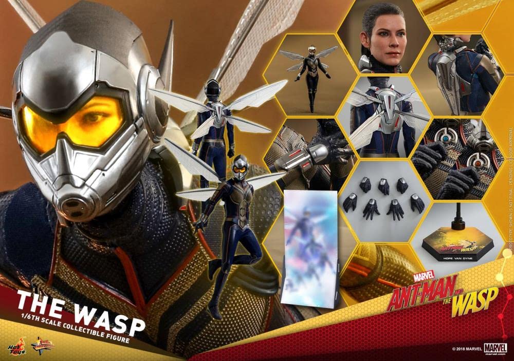 Hot Toys Movie Masterpiece Ant-Man and the Wasp 1/6 Scale Wasp Figure- Japan Figure Store - #1 Bring To You The Best Japanese Goods