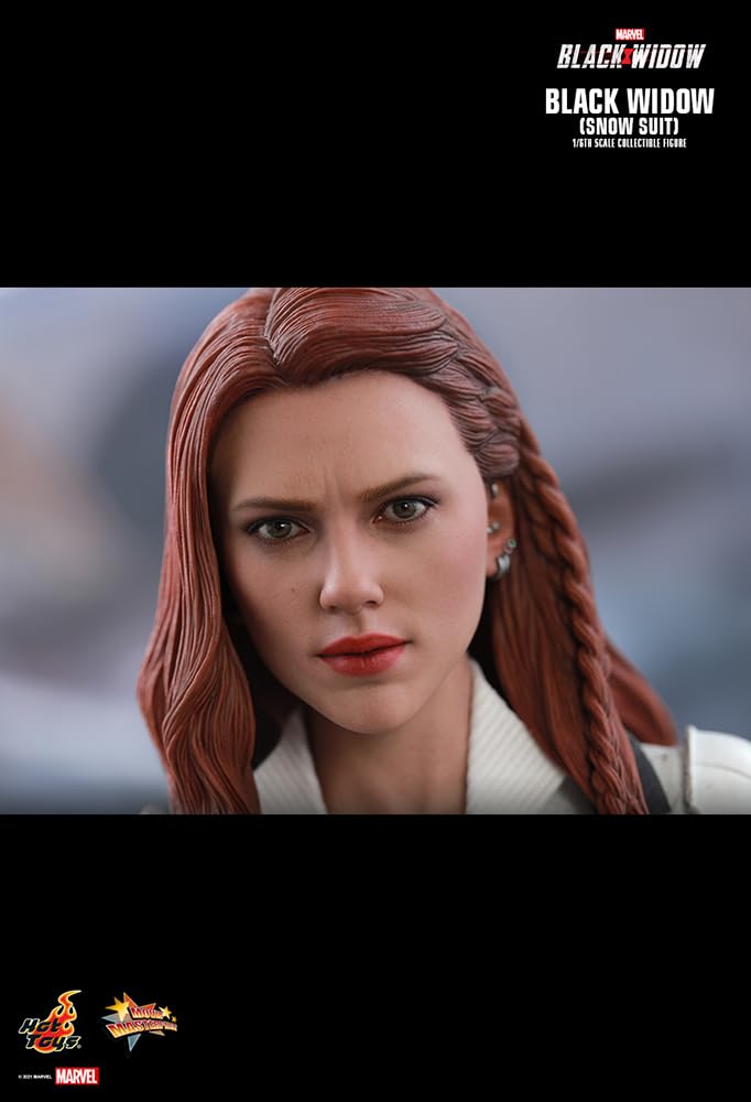 Hot Toys Movie Masterpiece Black Widow White Snowsuit 1/6 Scale Figure