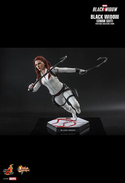Hot Toys Movie Masterpiece Black Widow White Snowsuit 1/6 Scale Figure