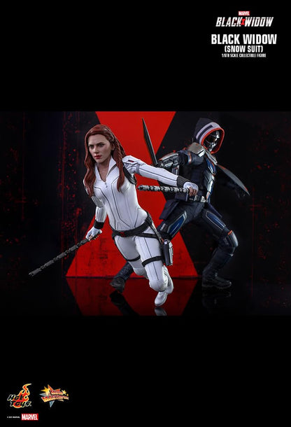 Hot Toys Movie Masterpiece Black Widow White Snowsuit 1/6 Scale Figure