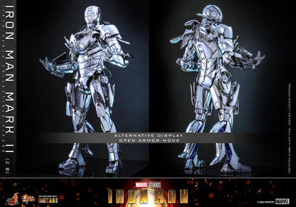 Hot Toys Movie Masterpiece Diecast Iron Man Mark 2 2.0 Version 1/6 Scale Figure