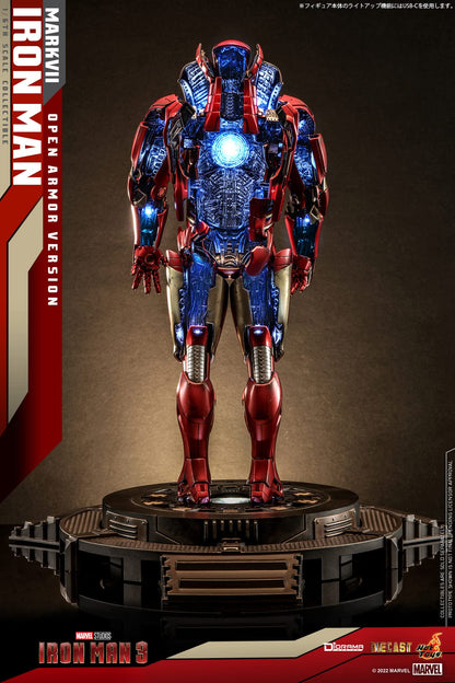 Hot Toys Movie Masterpiece Diecast Iron Man Mark 7 Open Armor Edition Figure- Japan Figure Store - #1 Bring To You The Best Japanese Goods