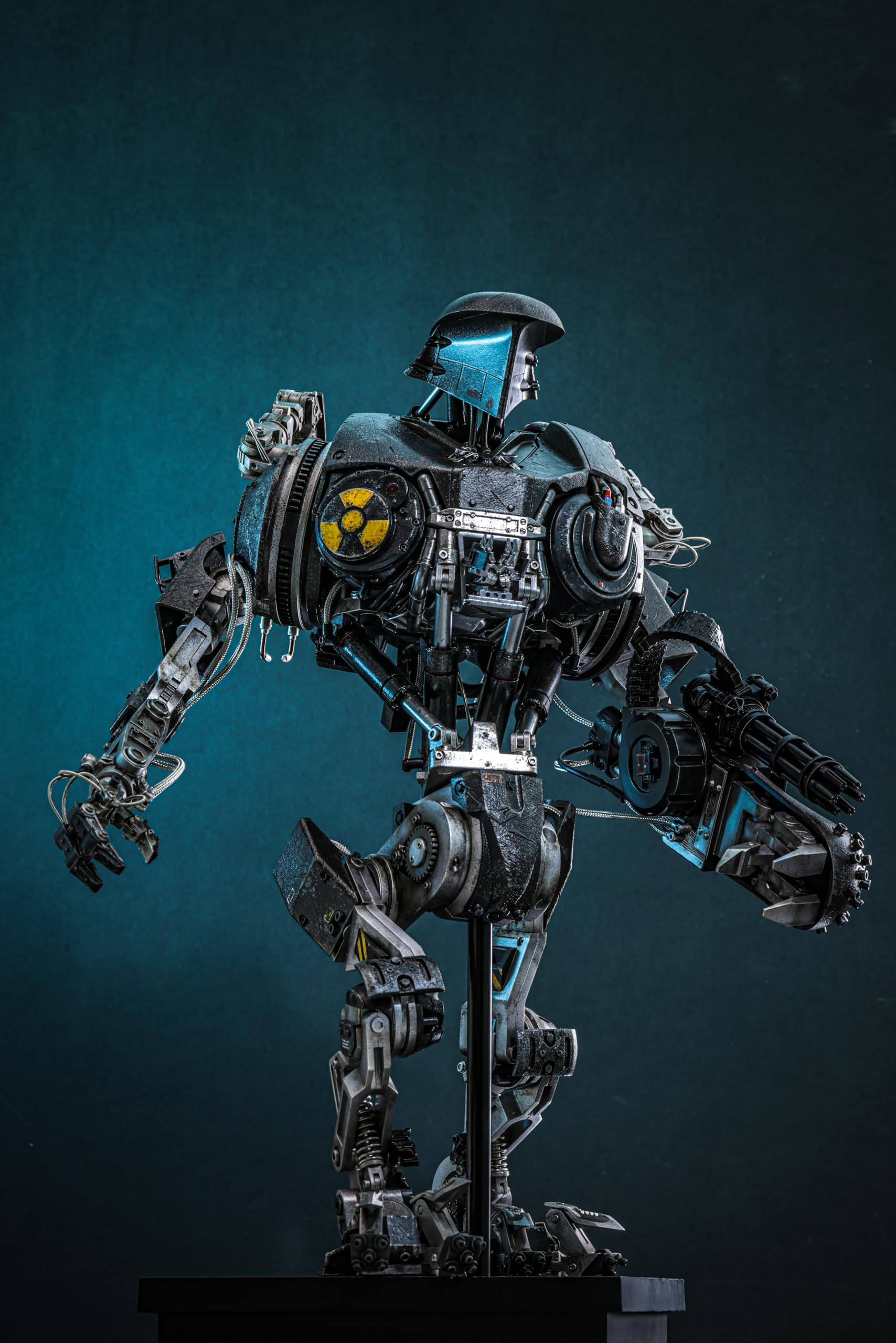 Hot Toys Movie Masterpiece Robocop 2 Robocane 1/6 Scale Figure Collectible