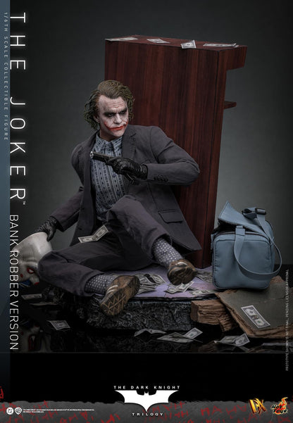 Hot Toys Movie Masterpiece Dx Joker Bank Robber 1/6 Scale Figure Dark Knight