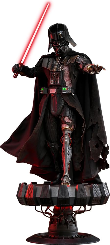 Hot Toys Movie Masterpiece Star Wars Darth Vader Battle Damage Figure 1/6 Scale