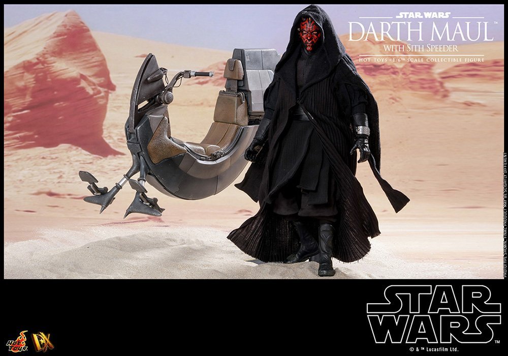 Hot Toys Darth Maul & Speeder Movie Masterpiece Dx Star Wars Episode 1- Japan Figure Store - #1 Bring To You The Best Japanese Goods