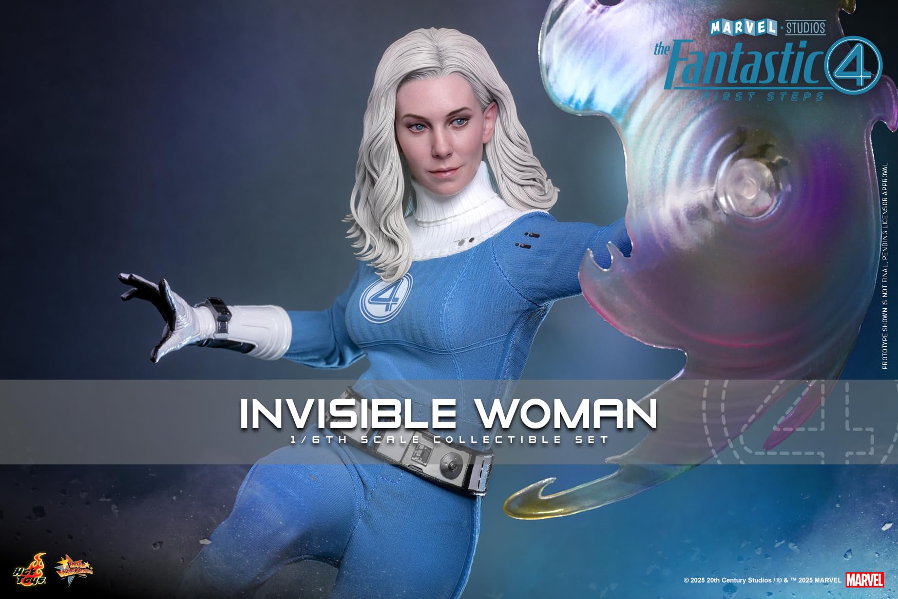 Hot Toys Movie Masterpiece Invisible Woman 1/6 Scale Action Figure