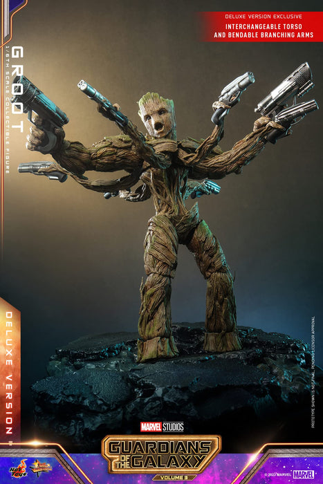 Hot Toys Guardians of the Galaxy Vol 3 Groot 1/6 Scale Deluxe Figure- Japan Figure Store - #1 Bring To You The Best Japanese Goods