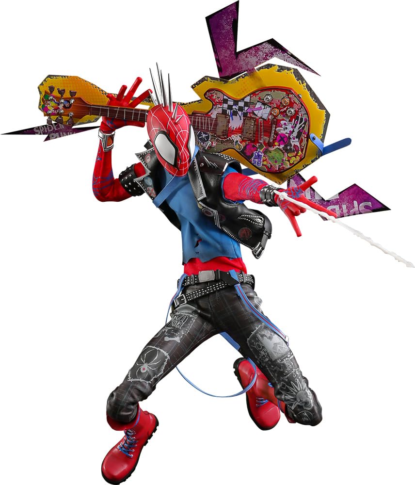 Hot Toys 1/6 Scale Spider-Man Spider-Punk Figure Across The Spider-Verse