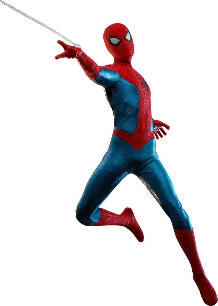 Hot Toys Spider-Man No Way Home 1/6 Scale Figure Red Blue Suit- Japan Figure Store - #1 Bring To You The Best Japanese Goods