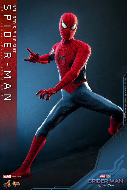 Hot Toys Spider-Man No Way Home 1/6 Scale Figure Red Blue Suit- Japan Figure Store - #1 Bring To You The Best Japanese Goods