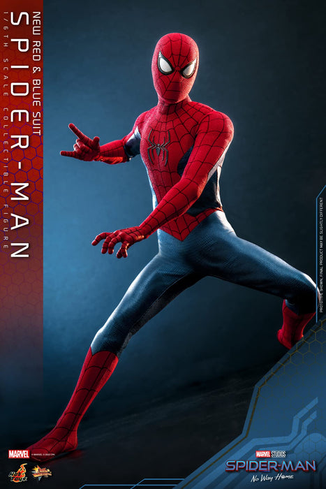 Hot Toys Spider-Man No Way Home 1/6 Scale Figure Red Blue Suit- Japan Figure Store - #1 Bring To You The Best Japanese Goods