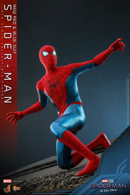 Hot Toys Spider-Man No Way Home 1/6 Scale Figure Red Blue Suit- Japan Figure Store - #1 Bring To You The Best Japanese Goods