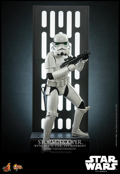 Hot Toys Movie Masterpiece Star Wars 1/6 Scale Stormtrooper with Backboard- Japan Figure Store - #1 Bring To You The Best Japanese Goods