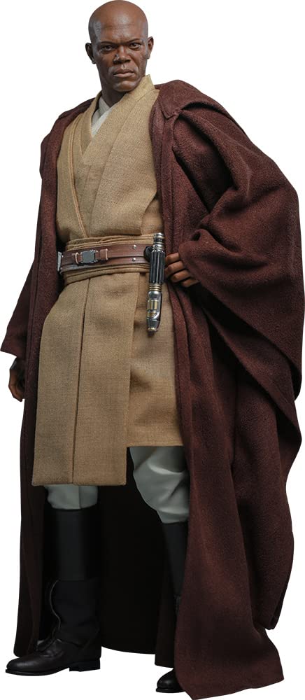 Hot Toys Movie Masterpiece Star Wars Mace Windu 1/6 Scale Action Figure- Japan Figure Store - #1 Bring To You The Best Japanese Goods