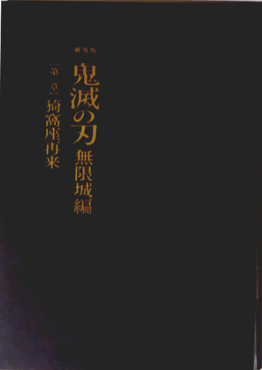 Aniplex Demon Slayer Mugen Castle Arc Chapter 1 Movie Pamphlet Limited Edition
