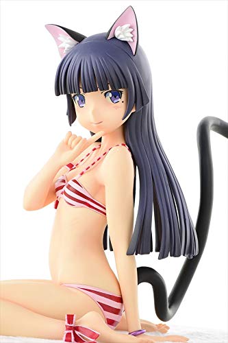 Orcatoys My Little Sister Black Cat Striped 1/4 Scale PVC Figure with Cat Ears