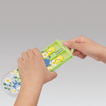 Skater My Neighbor Totoro Durable Utensil Set - Fork Spoon Chopsticks With Carry Case- Japan Figure Store - #1 Bring To You The Best Japanese Goods