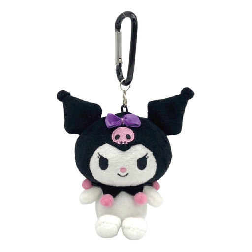 Sanrio Nakajima Kuromi Carabiner Clip 182012-23 for Bags and Keys- Japan Figure Store - #1 Bring To You The Best Japanese Goods
