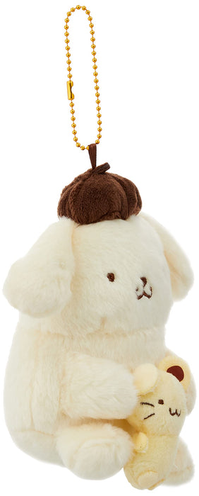 Sanrio Pair Mascot Pompompurin Soft Plush Figures by Nakajima Corporation- Japan Figure Store - #1 Bring To You The Best Japanese Goods
