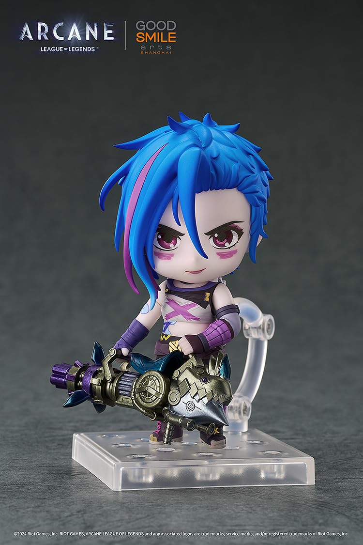 Good Smile Arts Shanghai Nendoroid Jinx Arcane Ver Collectible Figure- Japan Figure Store - #1 Bring To You The Best Japanese Goods