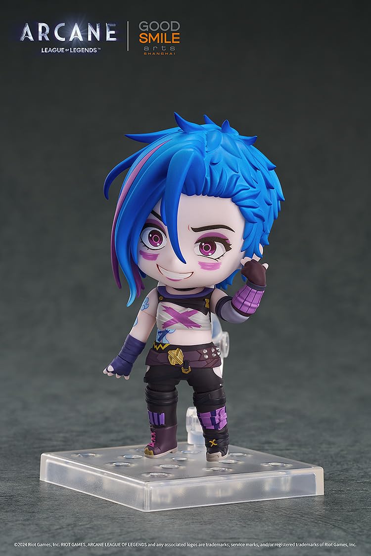 Good Smile Arts Shanghai Nendoroid Jinx Arcane Ver Collectible Figure- Japan Figure Store - #1 Bring To You The Best Japanese Goods