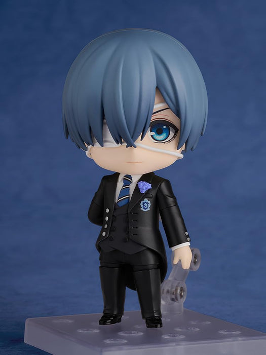 Orange Red Nendoroid Ciel Phantomhive Sapphire Owl Ver Action Figure Japan- Japan Figure Store - #1 Bring To You The Best Japanese Goods