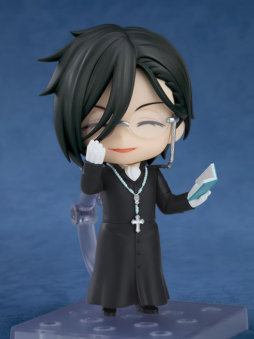 Orange Red Nendoroid Black Butler Public School Arc Sebastian Sapphire Owl Ver.- Japan Figure Store - #1 Bring To You The Best Japanese Goods