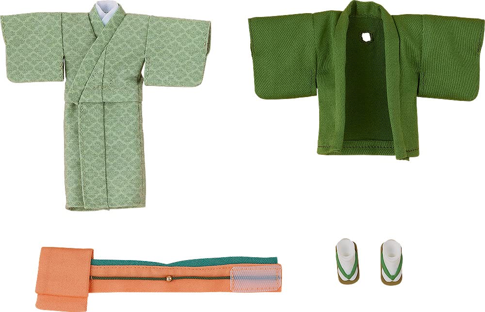 Good Smile Company Nendoroid Doll Green Kimono Girl Outfit Set- Japan Figure Store - #1 Bring To You The Best Japanese Goods