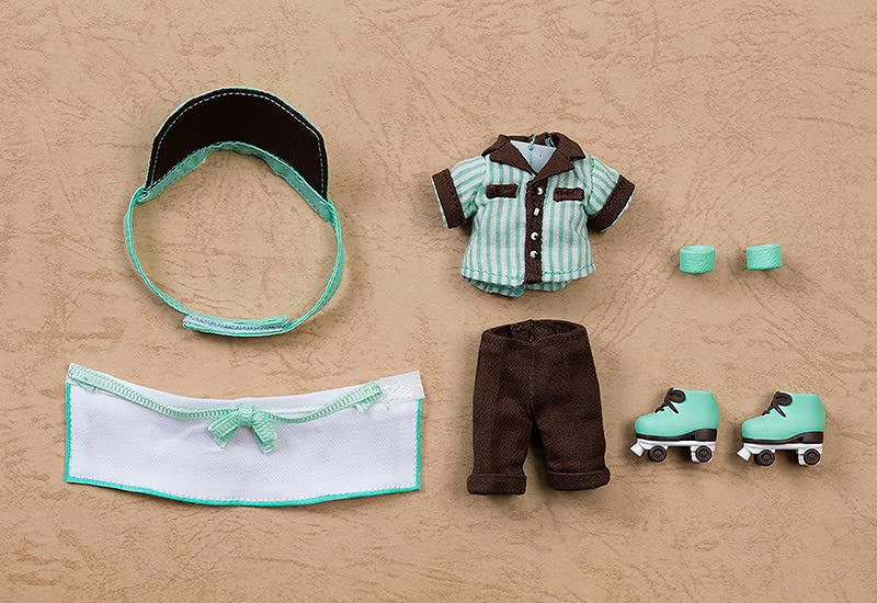 Good Smile Company Nendoroid Doll Boy Diner Outfit Set Green- Japan Figure Store - #1 Bring To You The Best Japanese Goods