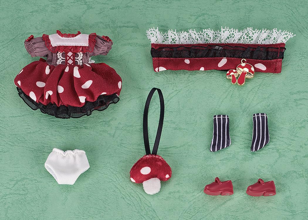 Good Smile Company Nendoroid Doll Outfit Set Red Mushroom Girl Cloth Magnet